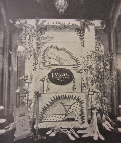 I.Miller Window Display Houston,Texas 1929